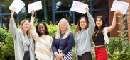 Manchester High girls celebrate the next stage in their exciting journeys Manchester High girls celebrate the next stage in their exciting journeys