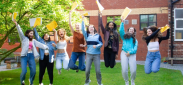 Manchester High Year 11 students celebrate their GCSE exam results Manchester High Year 11 students celebrate their GCSE exam results